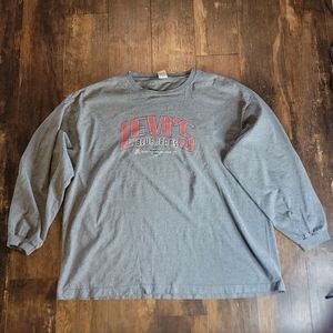 Levi's Oversized Long Sleeve Vintage Shirt, Grey, Made In USA